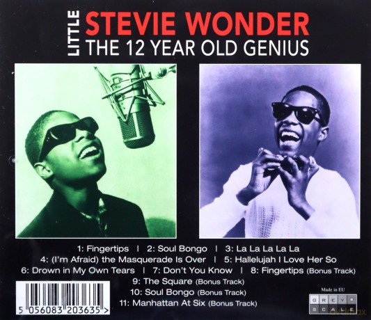 Stevie Wonder: 12 Year Old Genius [CD]