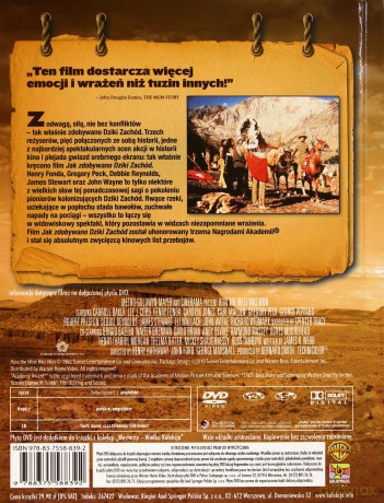 Jak Zdobywano Dziki Zachód (Westerny - Wielka Kolekcja) (booklet) [DVD]