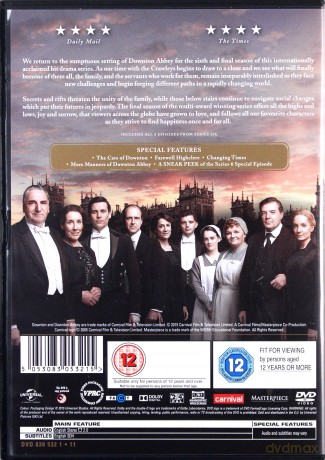Downton Abbey Season 6 [3DVD]