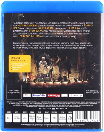 Parnassus [Blu-Ray] film