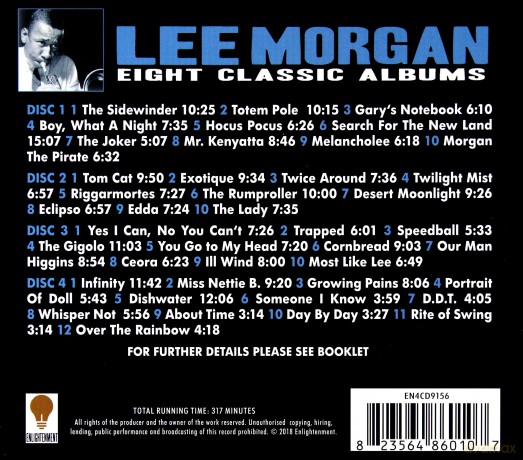 Lee Morgan: Eight Classic Albums [4CD]