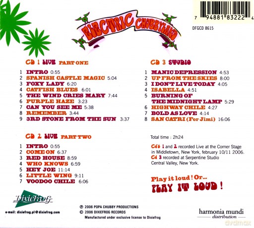 Popa Chubby: Electric Chubbyland [3CD]