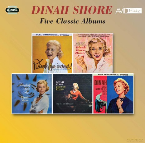 Dinah Shore: Five Classic Albums [CD]