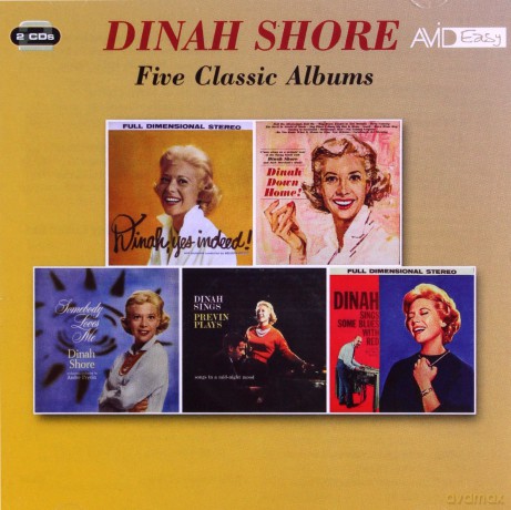Dinah Shore: Five Classic Albums [CD]