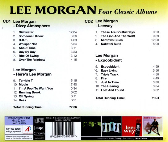 Lee Morgan: Four Classic Albums [CD]