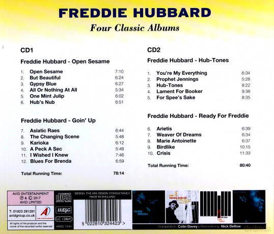 Freddie Hubbard: Four Classic Albums [CD]