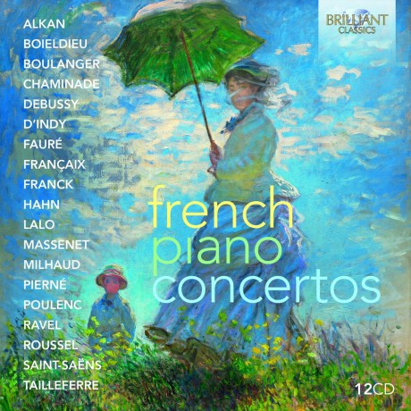 French Piano Concertos [12CD]