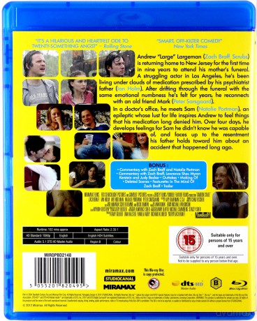 Garden State (Powrót do Garden State) [Blu-Ray]
