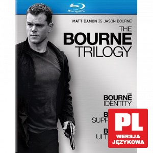 Tożsamość Bourne'a / Krucjata Bourne'a / Ultimatum Bourne'a BOX [3Blu-Ray]