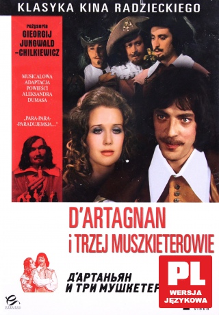 Klasyka Kina Radzieckiego: D'Artagnan i Trzej Muszkieterowie (1978) [DVD]