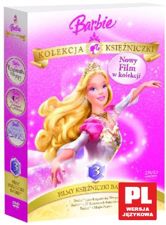 Kolekcja księżniczki Barbie [3DVD]