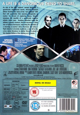 Gattaca - Deluxe Edition (Gattaca - szok przyszłości) [DVD]