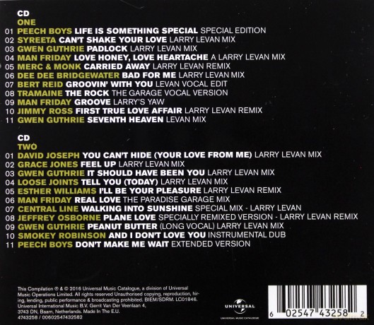 Genius Of Time - Larry Levan [2CD]