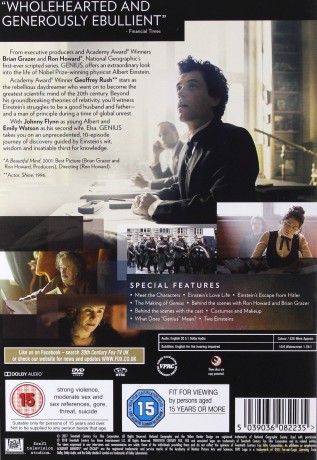 Genius Season 1: Einstein (Geniusz) [DVD]