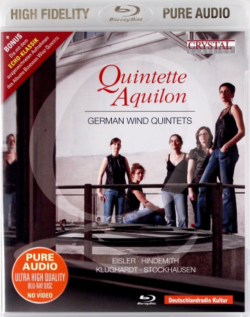Quintette Aquilon: German Wind Quintets [Blu-Ray]