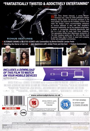 Get Out (Uciekaj!) [DVD]