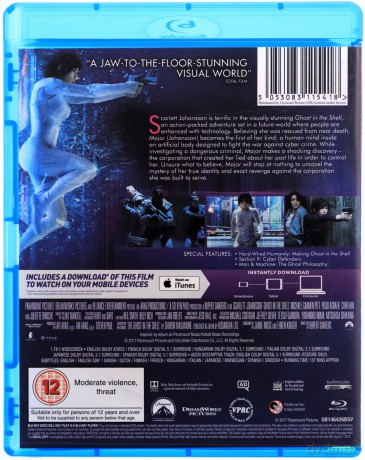Ghost In The Shell [Blu-Ray]