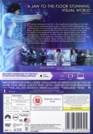 Ghost In The Shell [DVD]