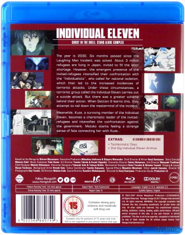 Ghost In The Shell: Sac - Individual Eleven [Blu-Ray]