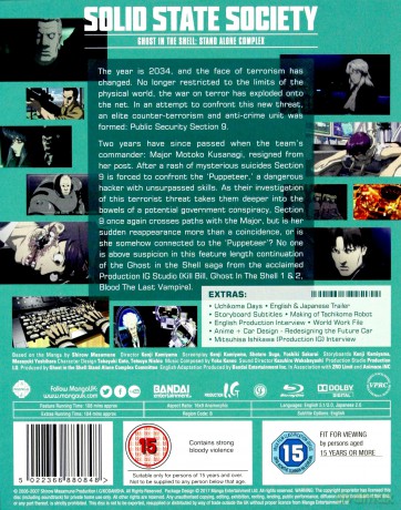 Ghost In The Shell: Sac - Solid State Society [Blu-Ray]