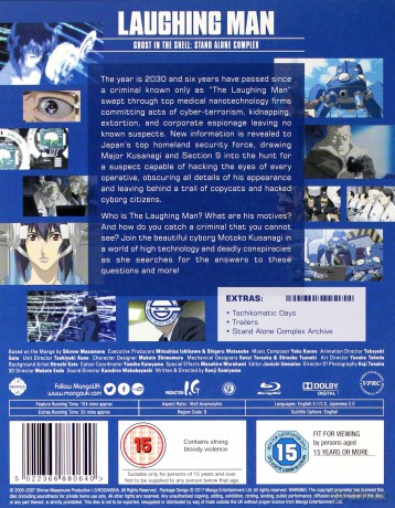 Ghost In The Shell: Sac - The Laughing Man [Blu-Ray]