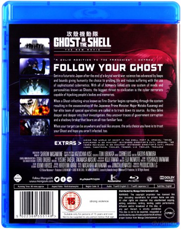 Ghost In The Shell: The New Movie [Blu-Ray]