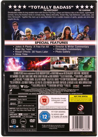 Ghostbusters. Pogromcy duchów [DVD]