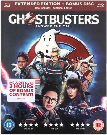 Ghostbusters. Pogromcy duchów [Blu-Ray 3D]+2xBlu-Ray]