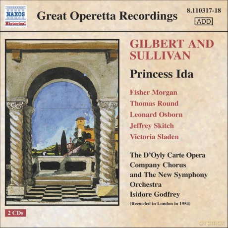 Doyly Carte Opera Cogodfrey: Gilbertsullivanprincess Ida [2CD]