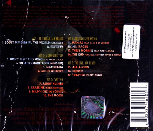 Kid Cudi: Man On The Moon 2: The Legend Of Mr. Rage [CD]