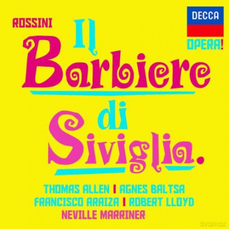Marriner, Akademy Of St Martin: Rossini: Il Barbiere Di Siviglia (Opera!) [CD]