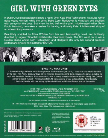 Girl With Green Eyes [Blu-Ray]