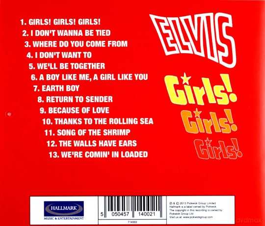 Girls Girls Girls (Elvis Presley) [CD]