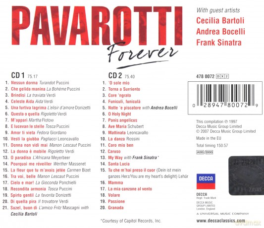 Luciano Pavarotti: Pavarotti Forever (Polska Cena) [2CD]
