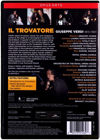 Tsymbalyuk & Haroutounian: Giuseppe Verdi: Il Trovatore [DVD]