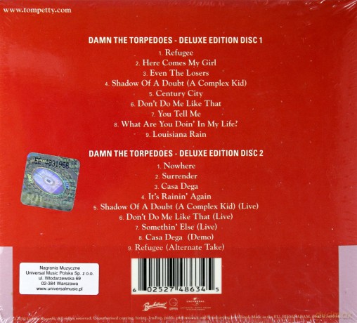 Tom Petty & The Heartbreakers: Damn The Torpedoes Deluxe Edition [2CD]