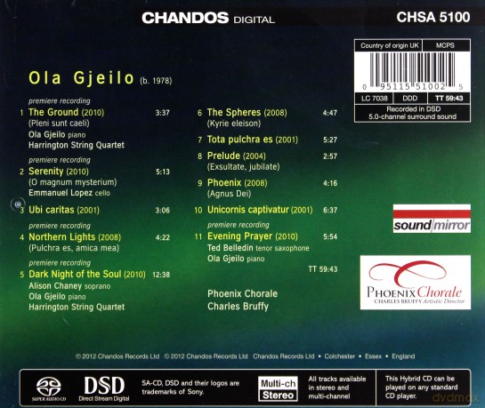 Phoenix Choralebruffy: Gjeilonorthern Lights [CD]