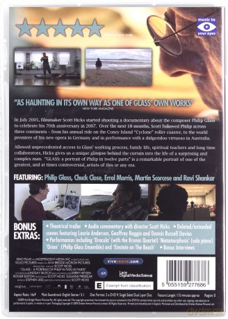 Glass A Portrait Of Philip In Twelve Parts (Philip Glass w 12 częściach) [2DVD]