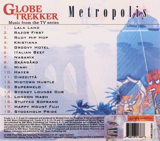 Globe Trekker Music From The Tv Series Metropolis [CD]