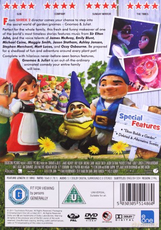 Gnomeo And Juliet (Gnomeo i Julia) [DVD]