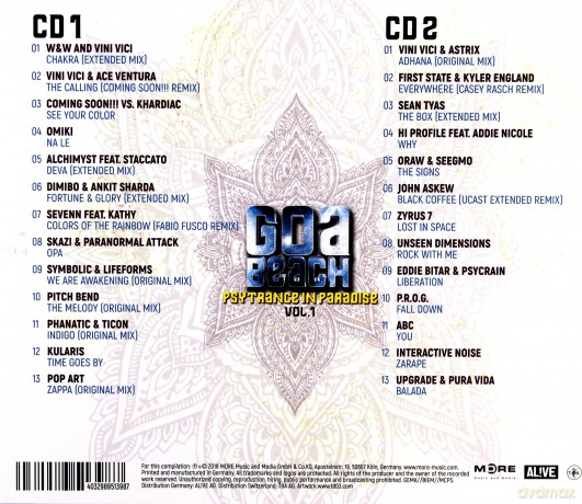 Goa Beach Vol. 1 - Psytrance In Paradise [2CD]