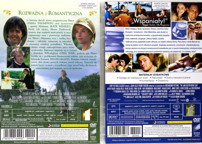 Rozważna i romantyczna (polski lektor) / Rozważni i romantyczni Pakiet [2DVD]