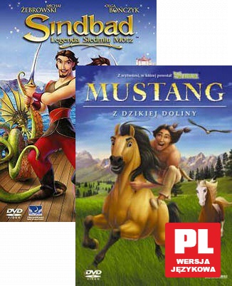 Sindbad: Legenda Siedmiu Mórz / Mustang z Dzikiej Doliny Pakiet [2DVD]