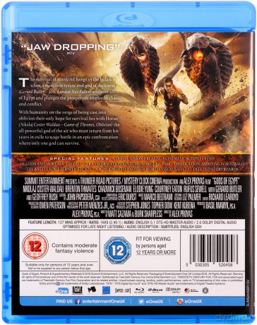 Gods Of Egypt (Bogowie Egiptu) [Blu-Ray]