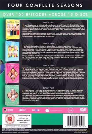 Golden Girls Seasons 1-4 (Złotka) [15DVD]