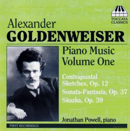 Jonathan Powell: Goldenweiser Piano Music Vol1 [CD]