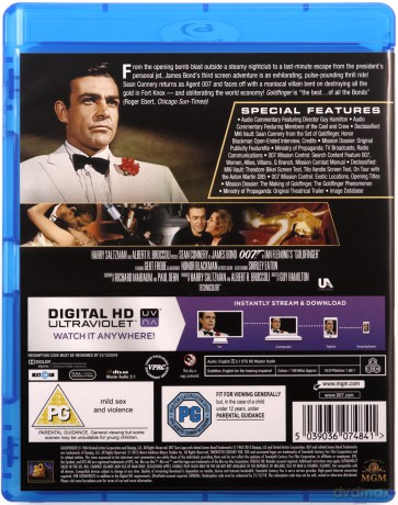 007 James Bond Goldfinger [Blu-Ray]