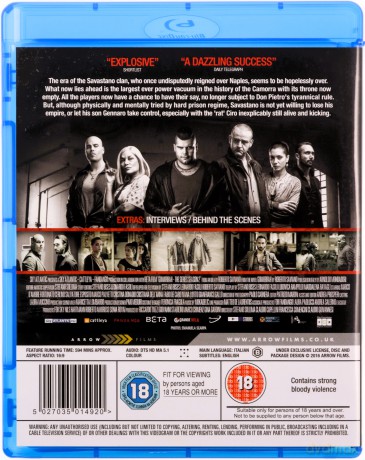 Gomorrah Season 2 (Gomorra) [3xBlu-Ray]