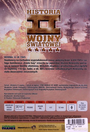 Historia II Wojny Światowej 28: Bomba II-IX 45 [DVD]