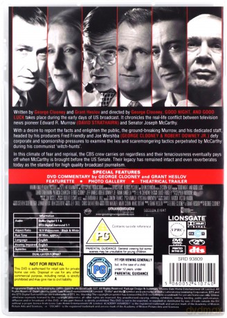 Good Night And Good Luck [DVD]
